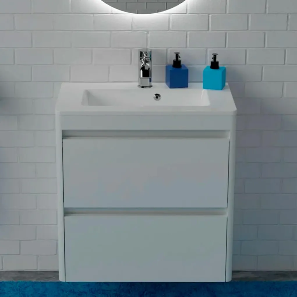 Шафа нижня Fancy Marble Fiji-2 700 з умивальником Annabell 700- Фото 3